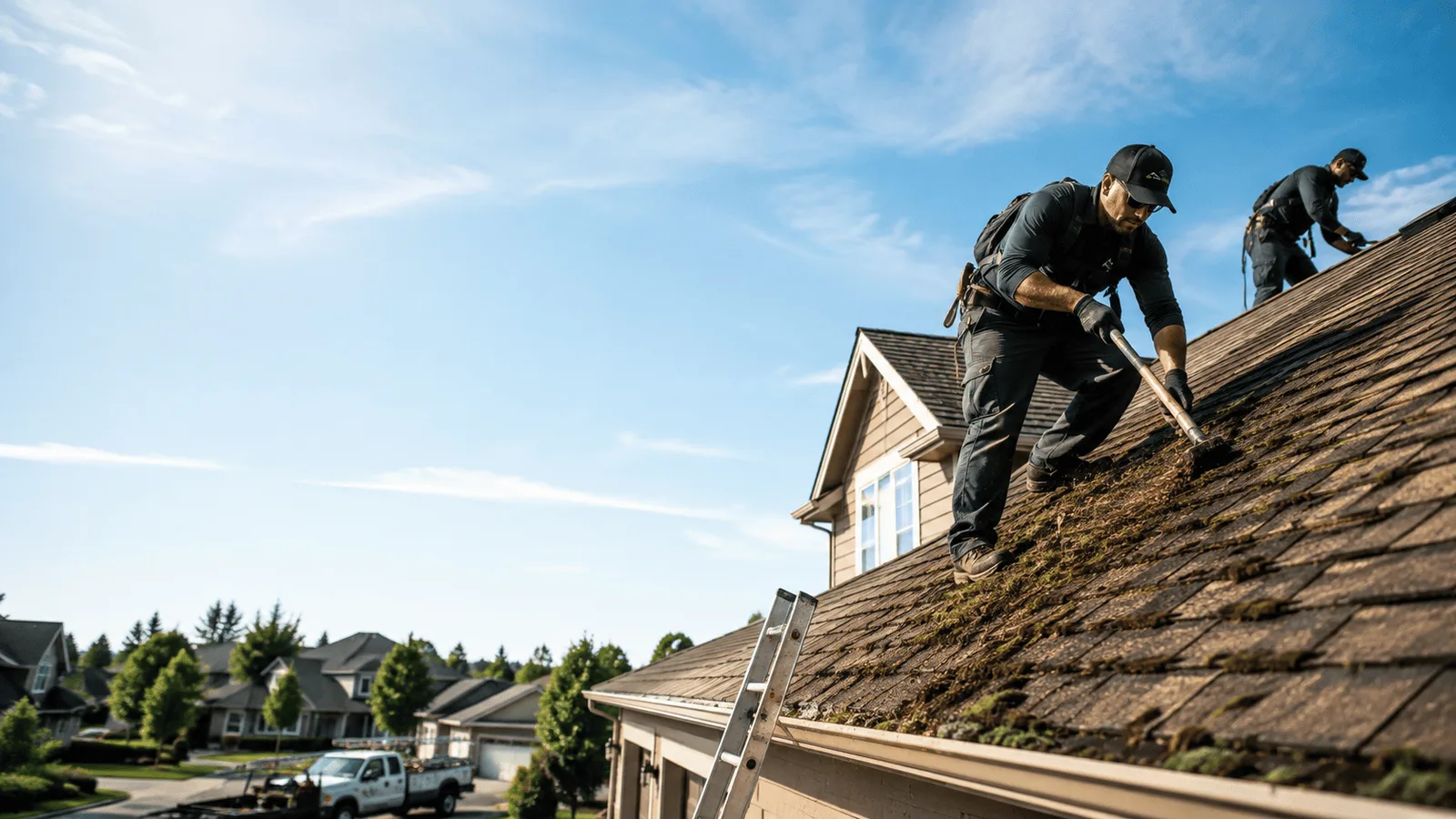 Roof Moss Removal in Miamitown, OH near me